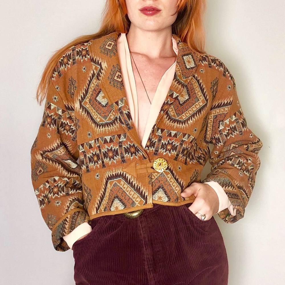 Vintage 90s does 70s Jacket 🌵🍁